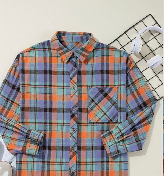 Plaid Button Up Shirt