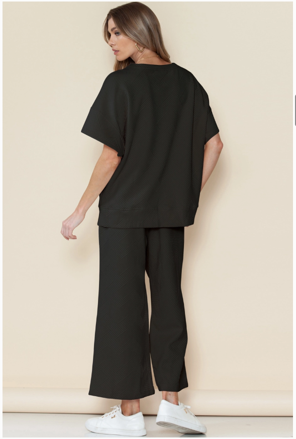 Textured Loose Fit Set