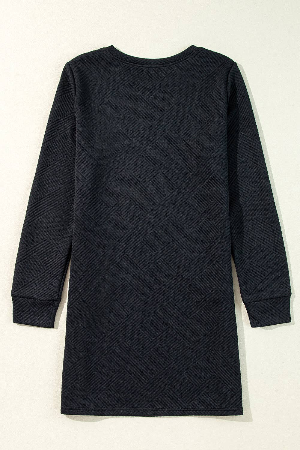 LONG SLEEVE GRAY DRESS M