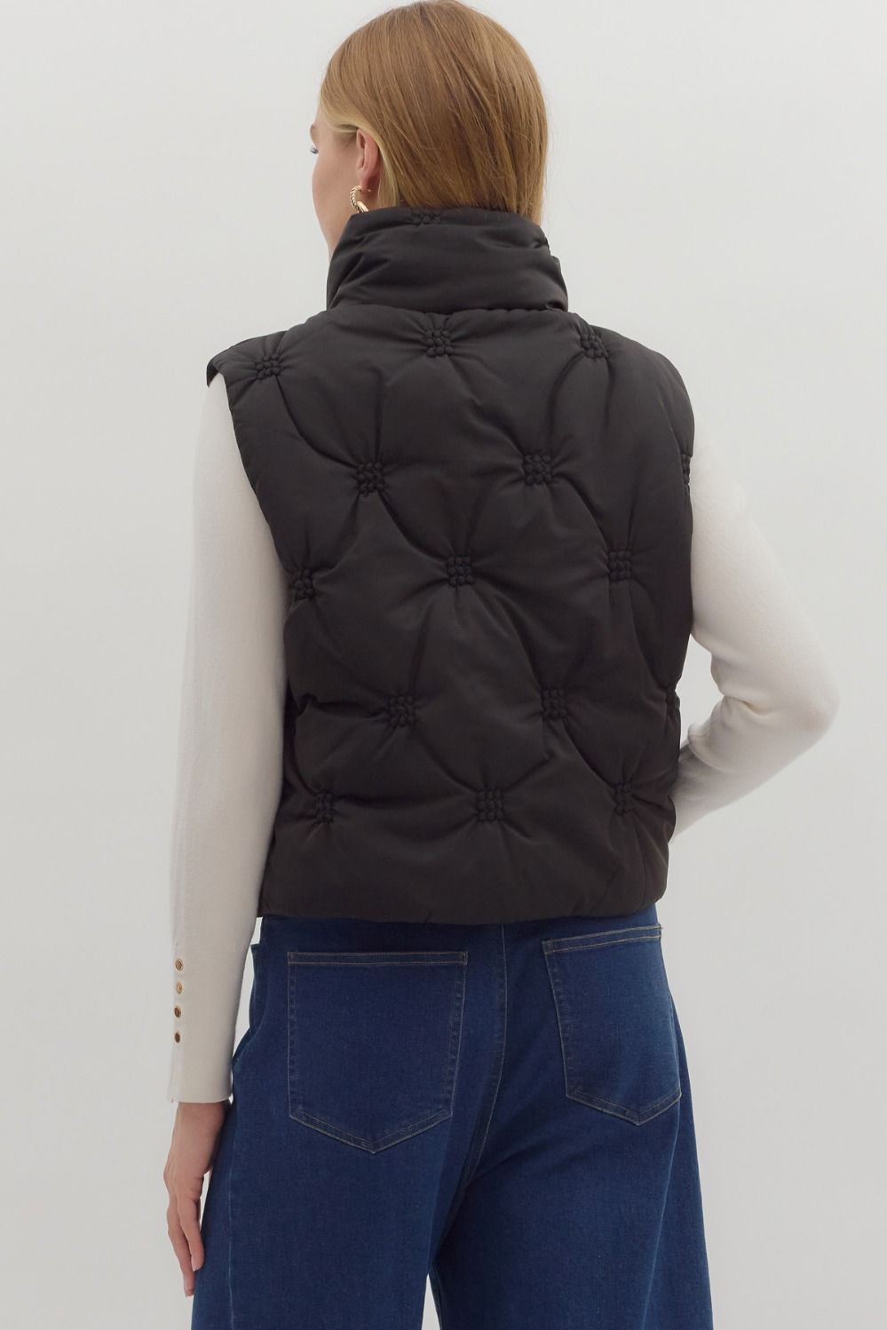 Black Puffer Vest