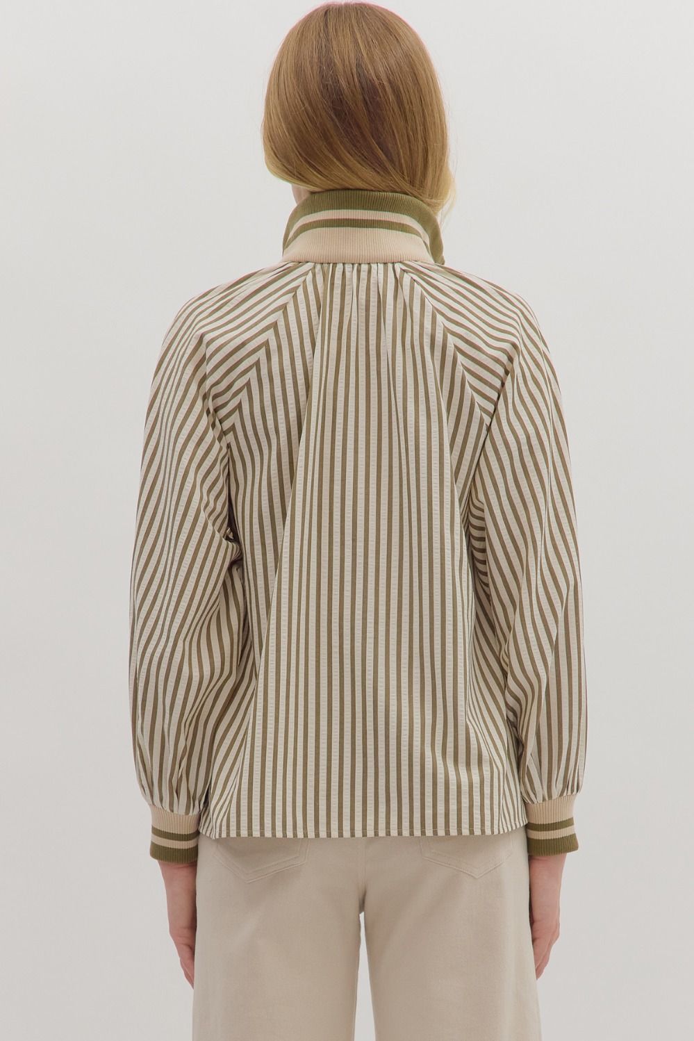 Striped Long Sleeve Top